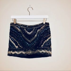 All Saints ✨ beaded mini skirt
